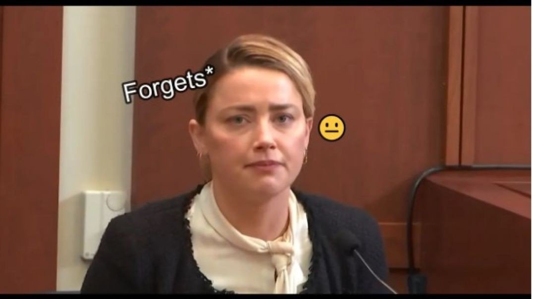 Amber Heard Struggles Multiple Times To Accuse Johnny Depp Meme Video Download