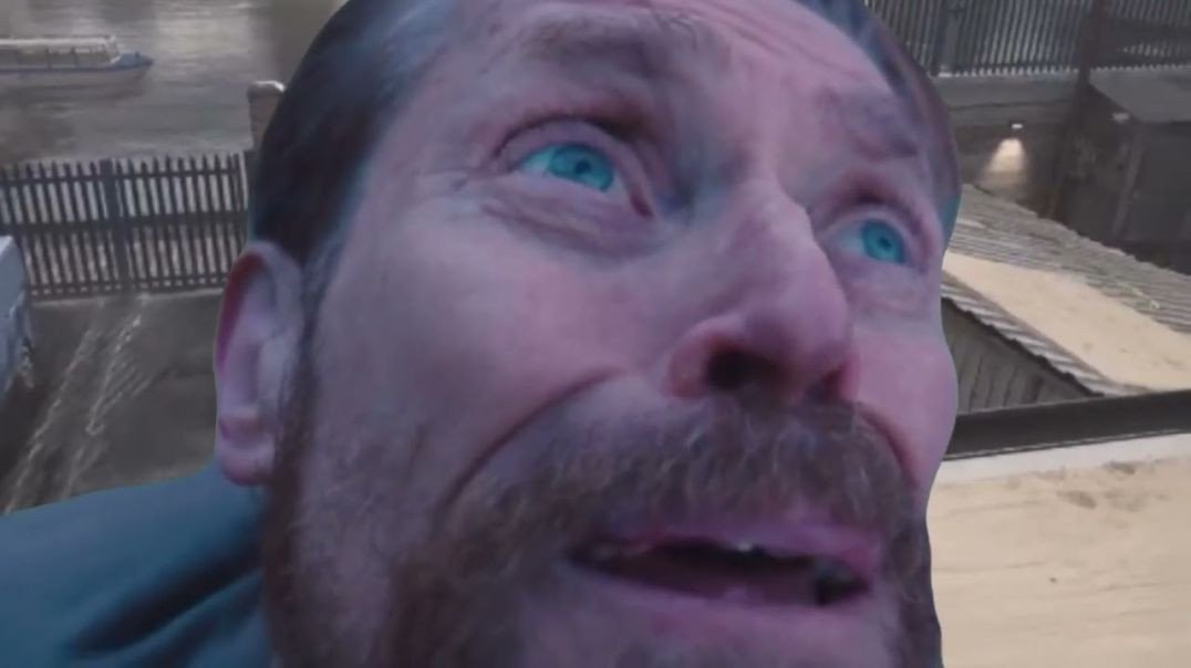 Willem Dafoe Looks Up To See The Nuke Viral Meme Video Download